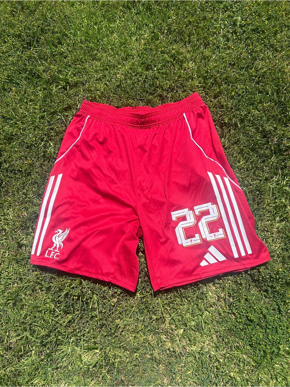 25/26 Liverpool Home Player Version Shorts (XL) (#22)